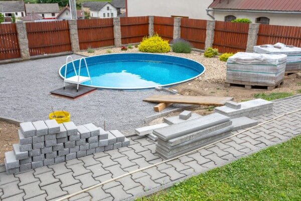 Pool Paving